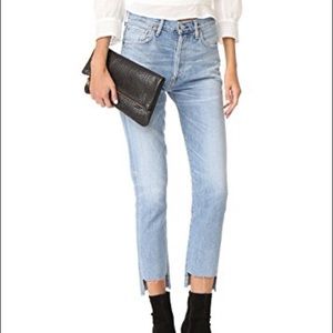 Citizens of Humanity High Rise Liya Hi-Low Jeans
